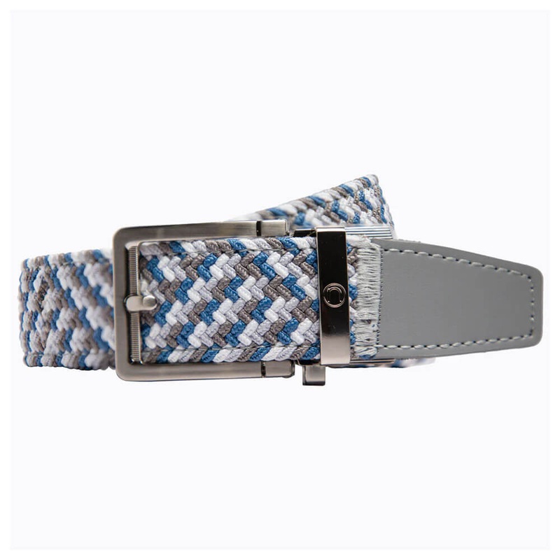 Nexbelt Braided Golf Belt Tricolor Sky – 25 Men