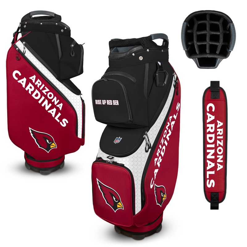 NFL Team Effort Clubhouse Cooler Arizona Cardinals Cart Bag