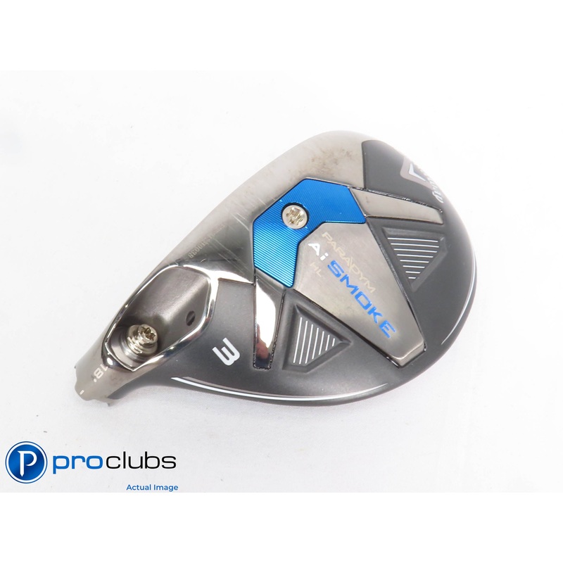 Nice Left Handed Callaway Paradym Ai Smoke HL 18* 3 Hybrid HEAD ONLY 430100
