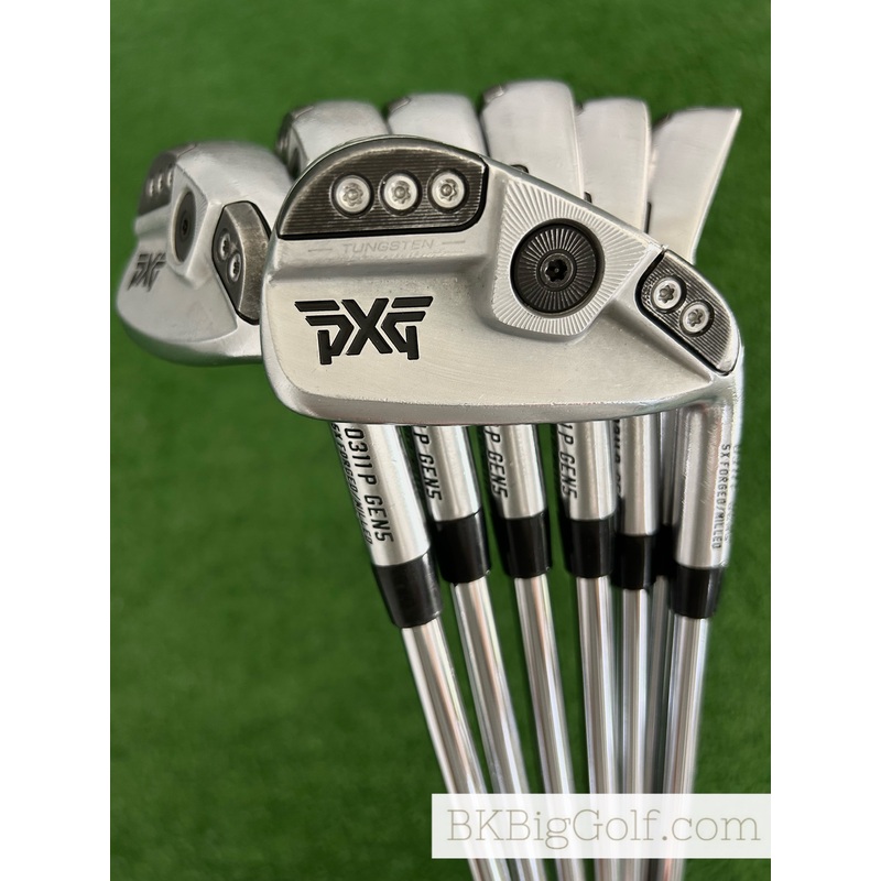PXG 0311 P GEN5 Forged Iron Set 5-G / True Temper Elevate 95 Stiff