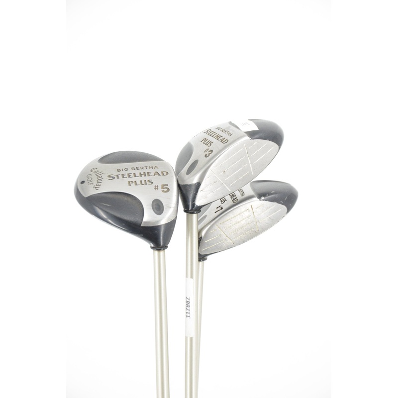 Women’s Callaway Steelhead Plus 3W, 5W, 7W Wood Set W Flex