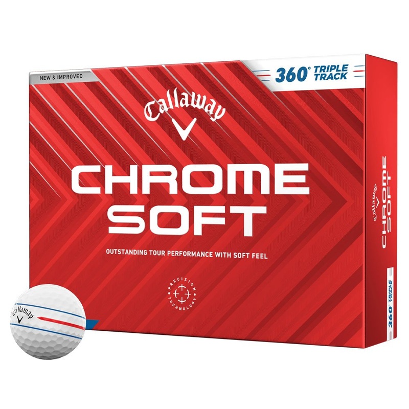 Callaway Chrome Soft 360 Triple Track Golf Balls