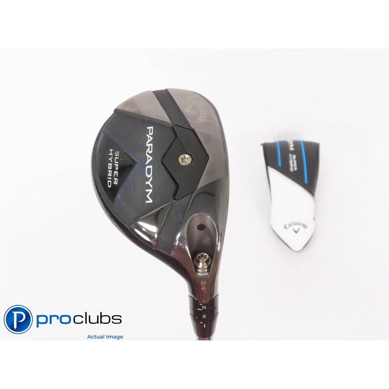 Callaway PARADYM 24* Super Hybrid w/HC – Accra TZ SIX 85g Stiff Flex – 447379