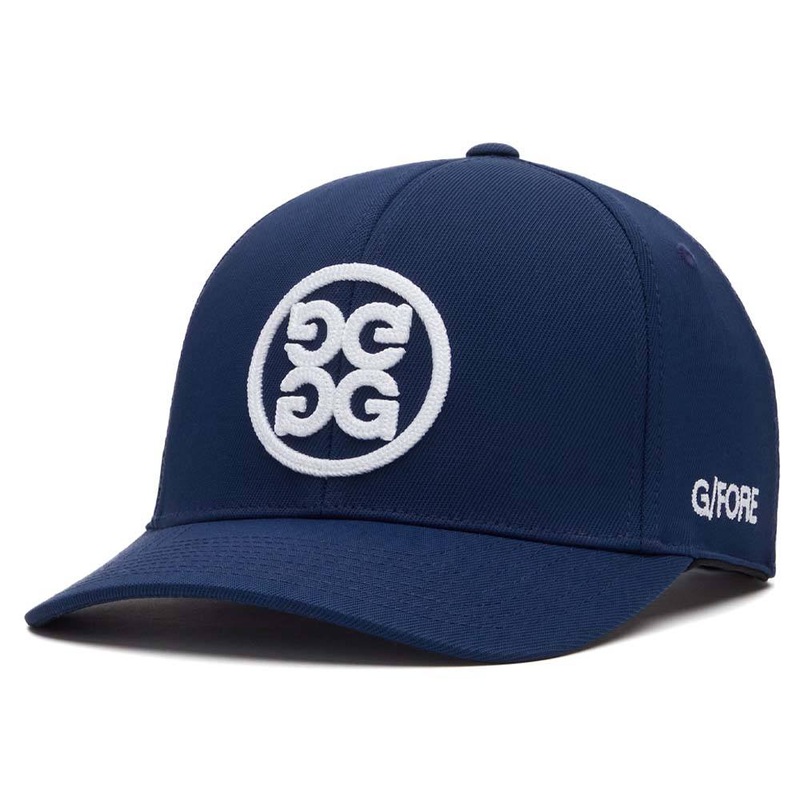 Gfore Circle G’s Stretch Twill Snapback Golf Cap Twilight – FA24 Men
