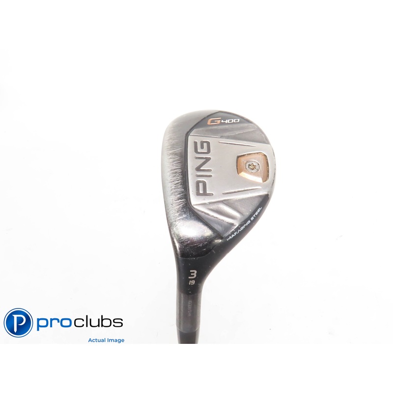 Left Handed PING G400 19* 3 Hybrid – PING Alta CB 70g Stiff Flex – 423839