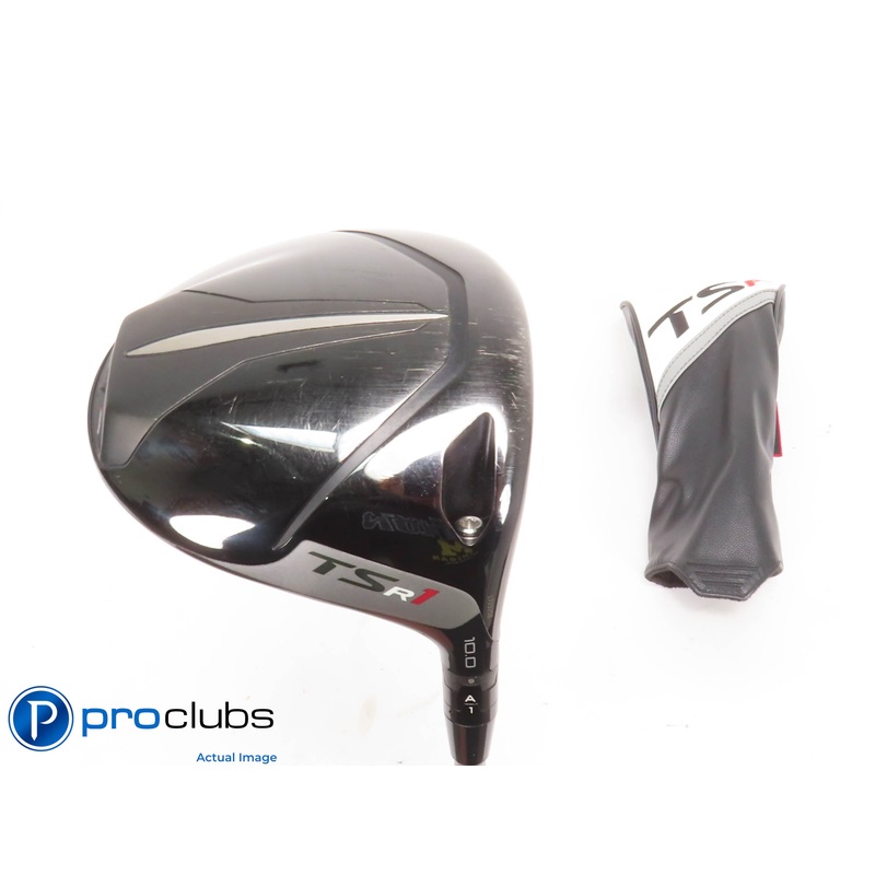 Nice Titleist TSR1 10* DRIVER w/Cover – MMT Sliver 40 Regular Flex 434120