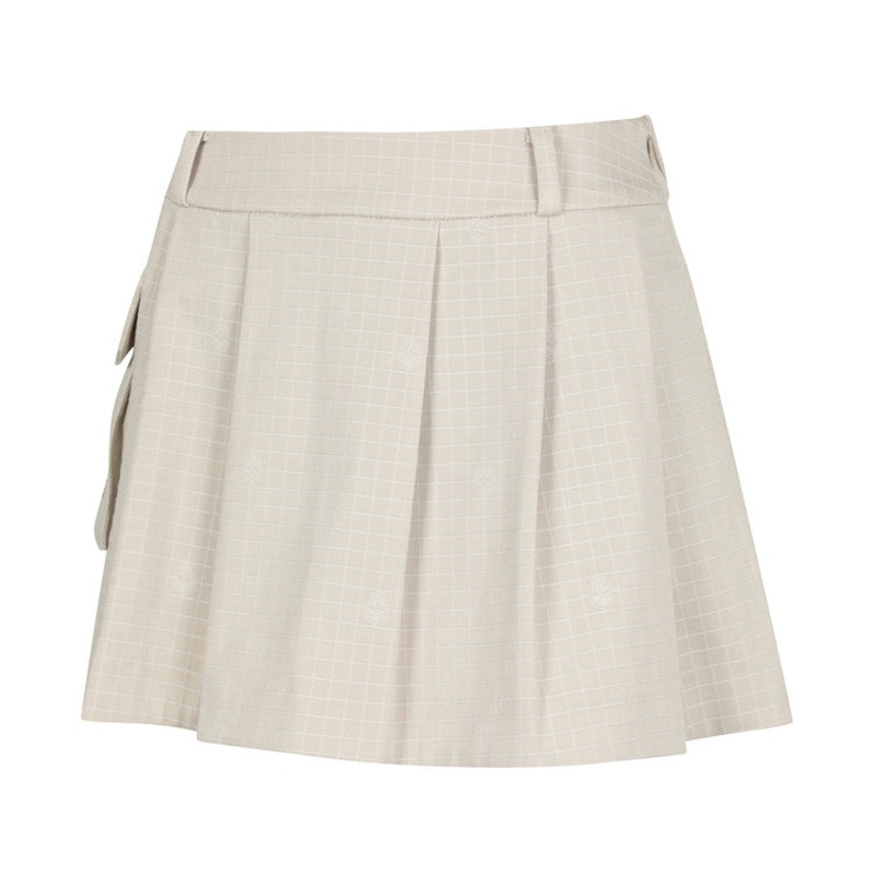 AMAZINGCRE 2024FW WOMEN PLATE ALEX JQD CARGO SKIRT