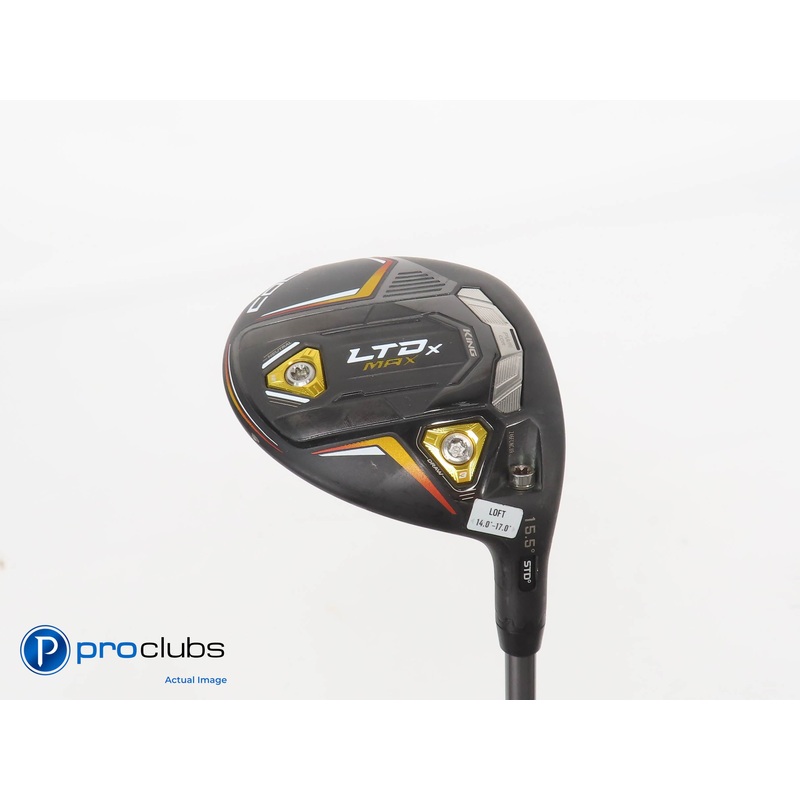 Cobra KING LTDx MAX 15.5* 3 WOOD Blk/Gld – Riptide CB 50g Regular Flex 379168