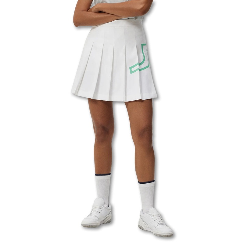 J.Lindeberg Naomi Golf Skirt White – FW23 Women