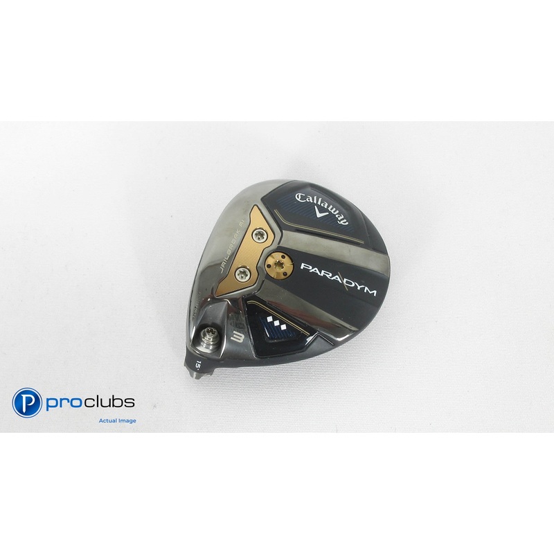 Left Handed Callaway Paradym Triple Diamond 15* – 3 Wood – Head Only – 380345
