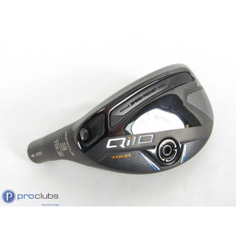 Left Handed! TaylorMade Qi10 Tour Rescue 19.5* 3 Hybrid – Head Only – 430661