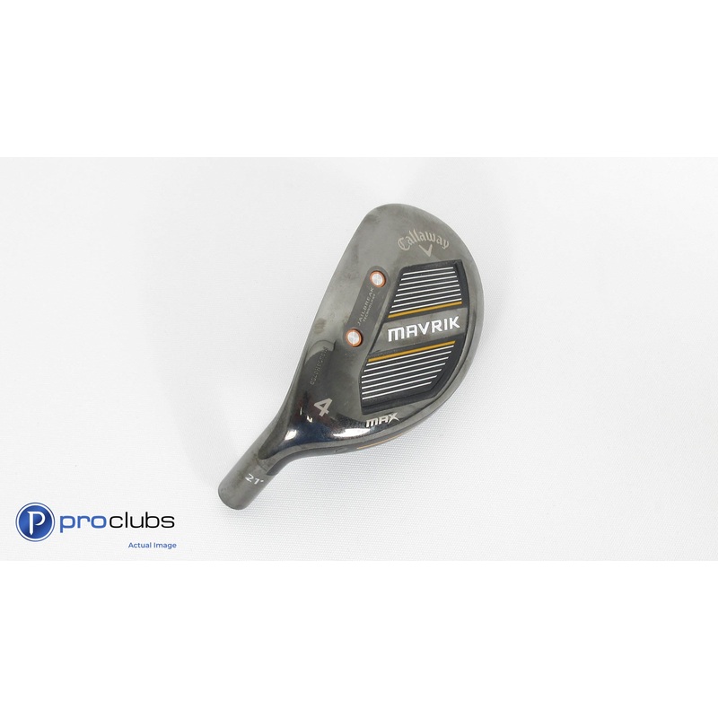 MINT -Left Handed- CALLAWAY MAVRIK MAX 21* #4 HYBRID (Head Only) 292263