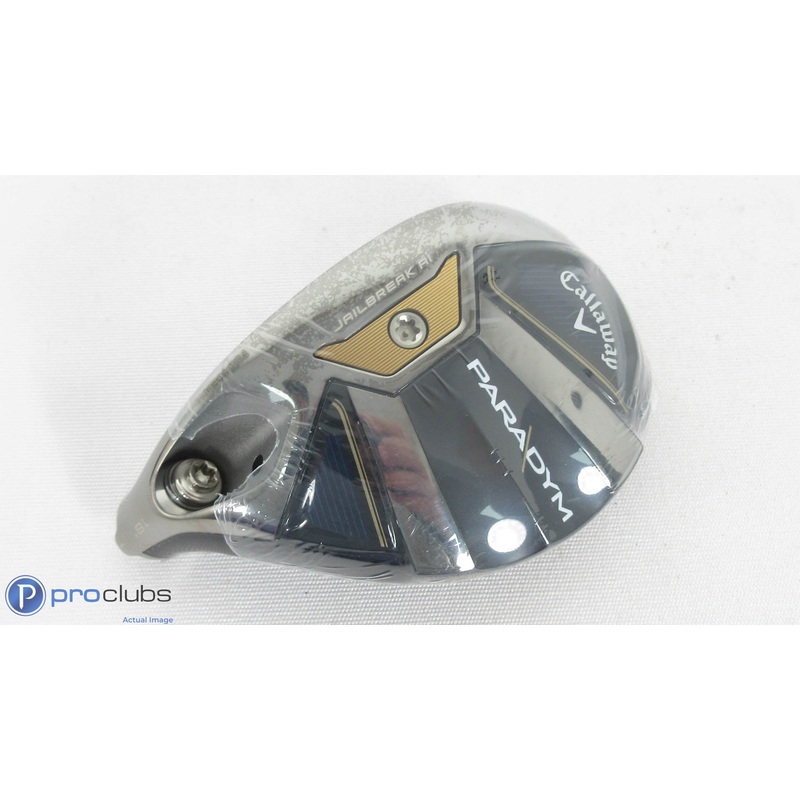 NEW! Left Handed Callaway Paradym 18* Hybrid – Head Only – L/H 382333
