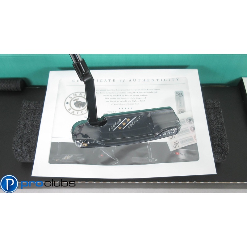 NEW TOULON SMALL BATCH TEXAS LIMITED EDITION PUTTER w/ BOX, COA!!! 394707