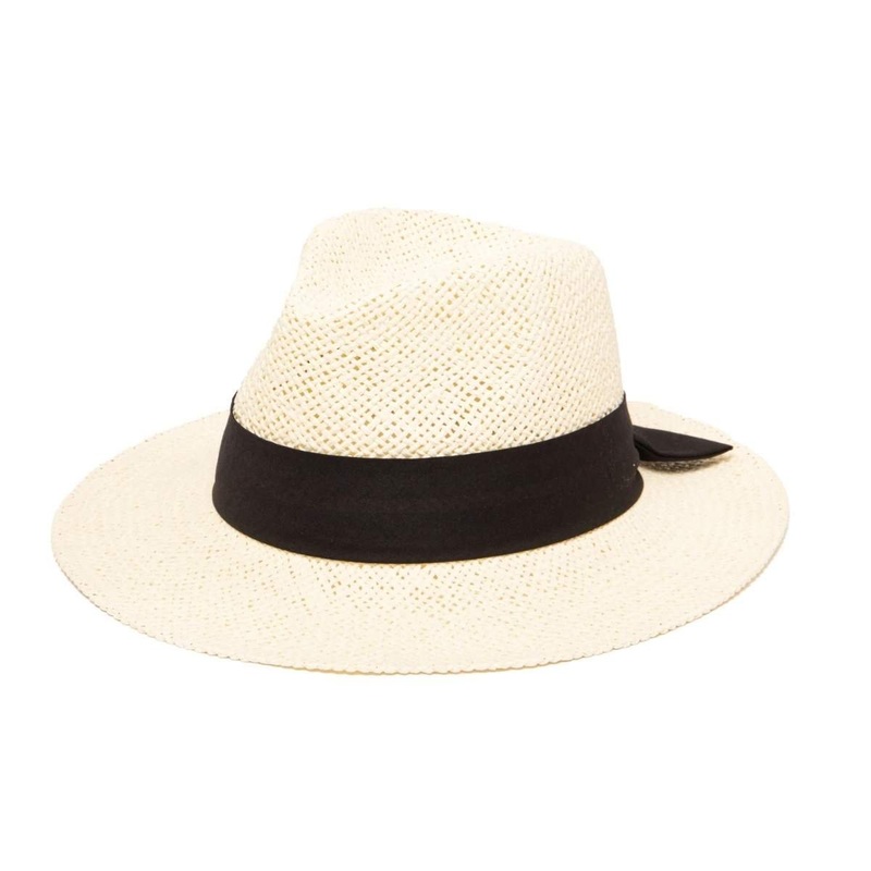 Backspin Women’s Woven Paper Fedora