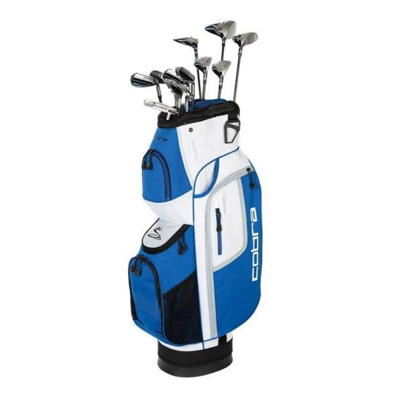 Cobra FLY XL 13-Piece Mens Golf Package Set – Steel – Left Handed