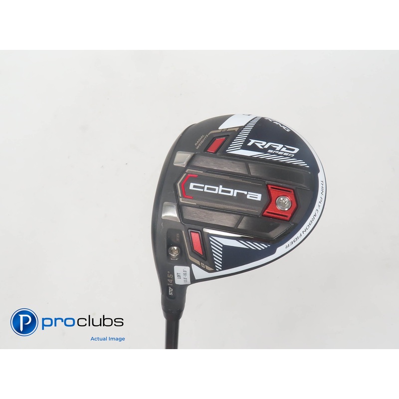 Left Handed Cobra Rad Speed Peacoat 14.5* 3 Wood – Tensei White 75 Stiff 393196