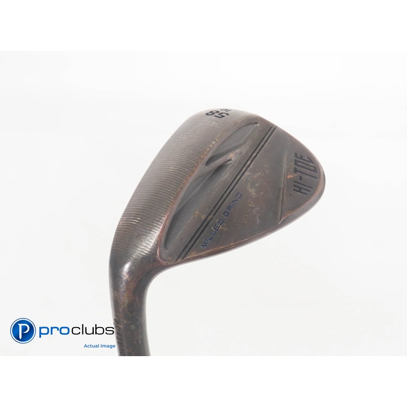 Left Handed TaylorMade Milled Grind HI-TOE 3 58*(10*) WEDGE – Wedge Flex 382359