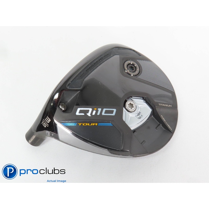 Mint! Left Handed TaylorMade Qi10 Tour 15* 3 Wood – Head Only – 431339
