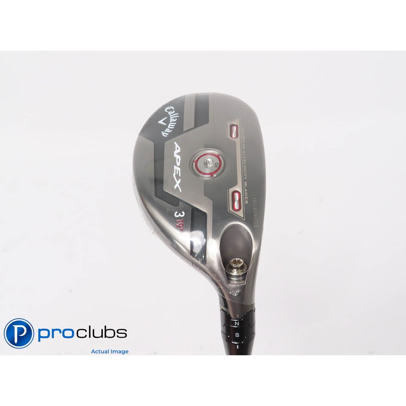 New! Callaway 21′ Apex 19* 3 Hybrid – Fuji Pro 2.0 7-R Regular Flex – 447160