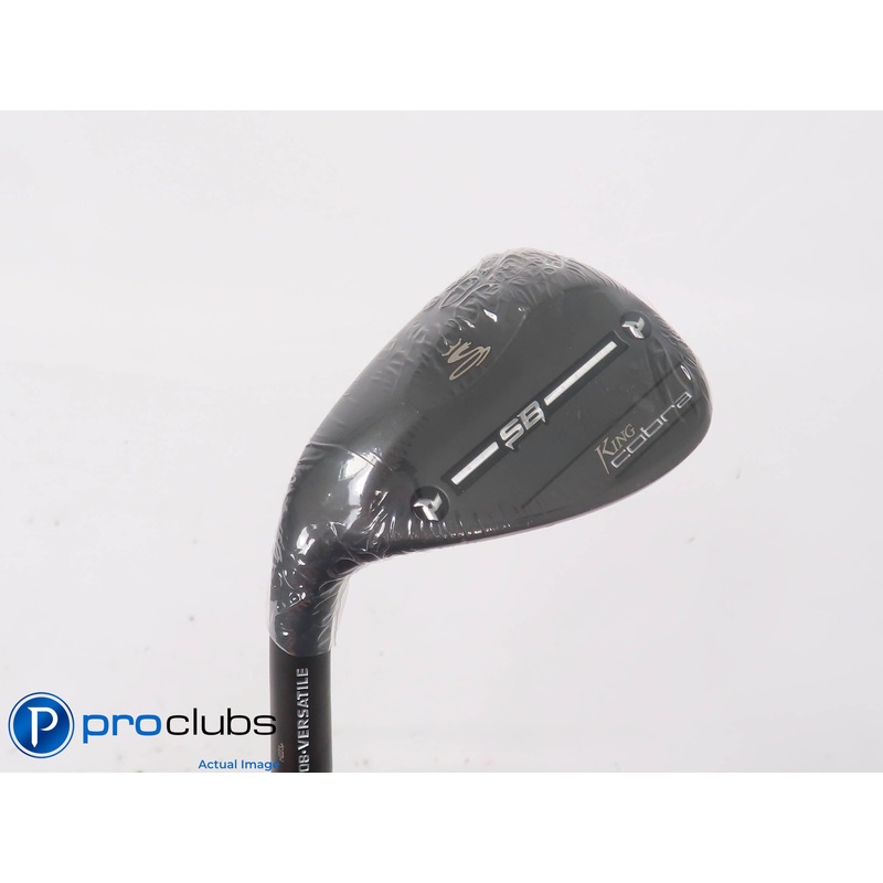 New! Left Handed Cobra SB Black Versatile 60*(8*) Wedge – Elevate X-Flex 447475