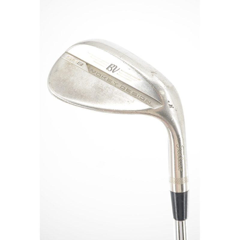 Titleist Vokey SM8 Brushed Steel 56 Degree Wedge Wedge Flex 35.25″