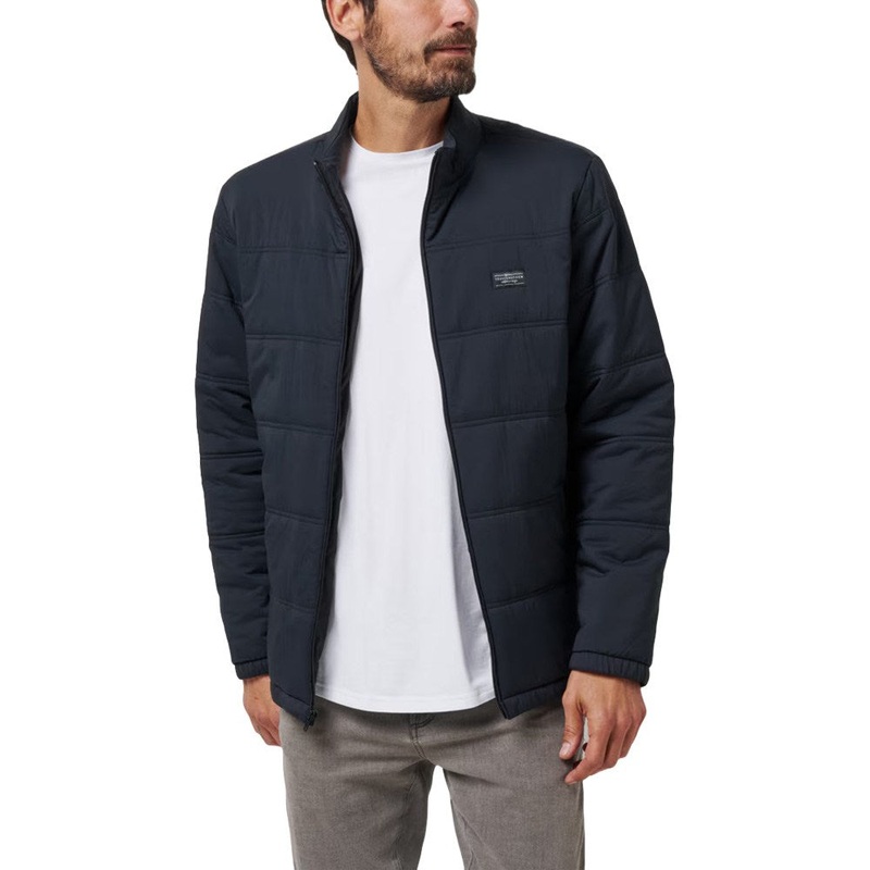 TravisMathew Palisades Puffer Golf Jacket Black – FW24 Men