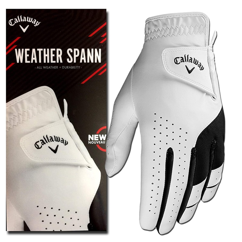 Callaway Weather Spann Glove (Men’s, for Left handed Golfer) S