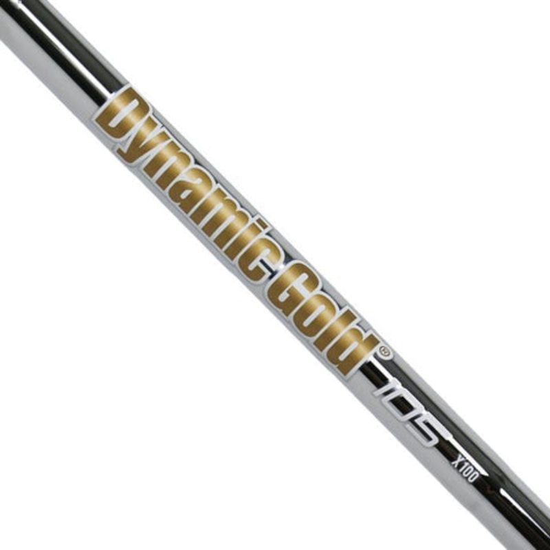 Dynamic Gold 105 Steel Shafts (0.355″, Chrome) S300 3