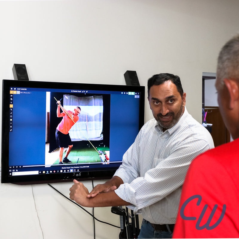 Studio:  Golf Lesson 1 Hour