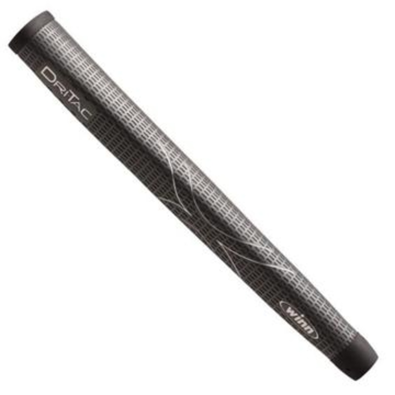 Winn Dritac AVS Putter Grips Midsize Pistol (Dark Gray)