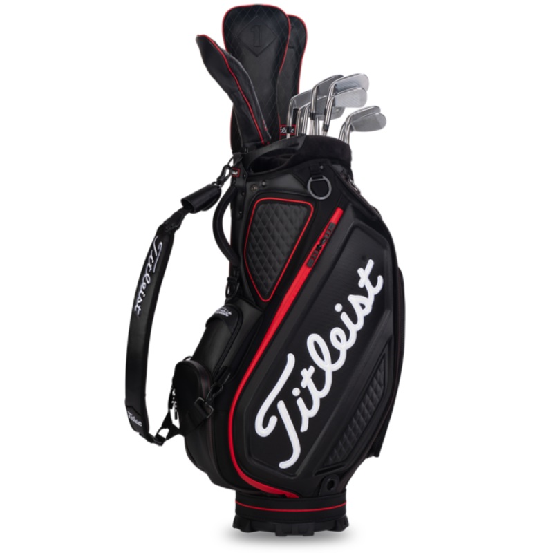 Titleist Tour Bag Black/Black/Red