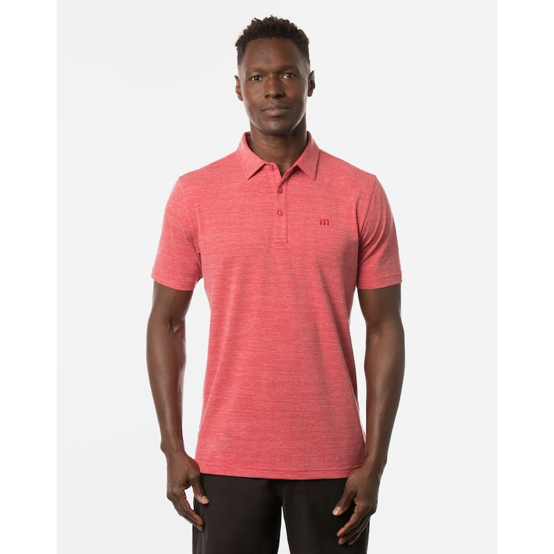 Travis Mathew – The Heater Polo – Red Small