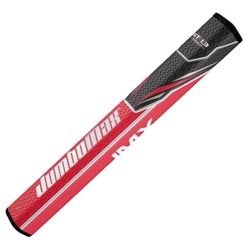 JumboMax 2024 ST/1.3 Jumbo Putter Grip Red/Black