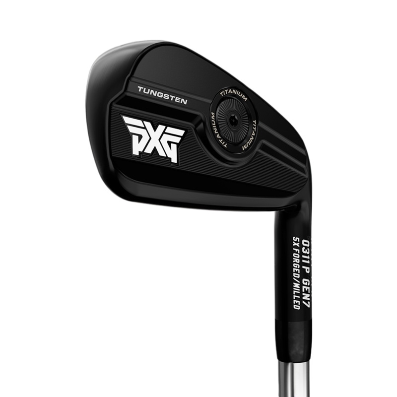 PXG 0311 P GEN7 Irons (Black, Left Hand) 5-P & A