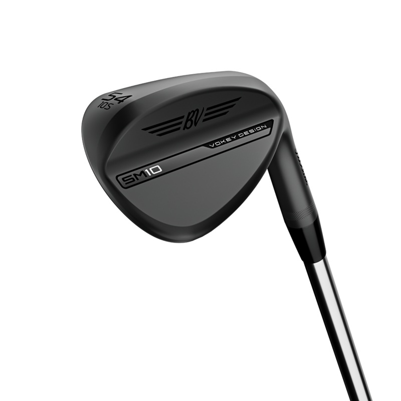 Titleist Vokey SM10 Wedge (Right Hand, Jet Black, Steel) 46.10F