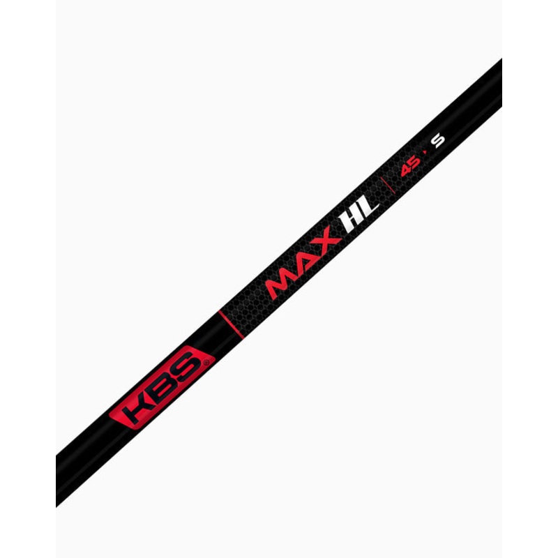 KBS MAX HL Wood Shafts (0.335″) 40g – R2 Red