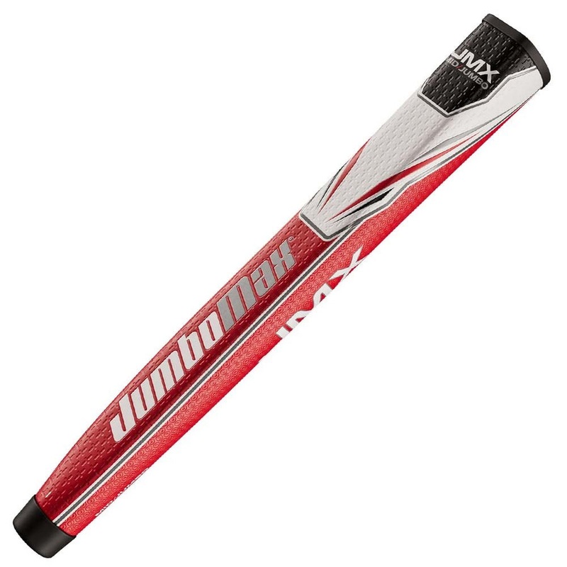 JumboMax MID-Jumbo Putter Grip Black/White/Red