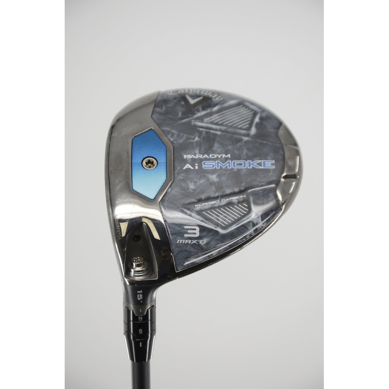 Lefty Callaway Paradym Ai Smoke MAX D 3 Wood R Flex 42.75″