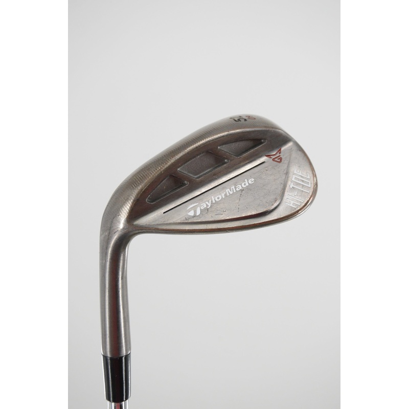 Lefty TaylorMade Hi Toe Raw 52 Degree Wedge S Flex 35.25″