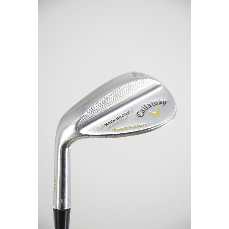 Lefty Callaway Mack Daddy 2 Chrome 58 Degree Wedge Wedge Flex 34.75″