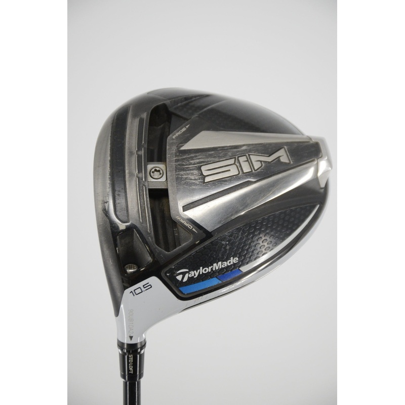 Lefty TaylorMade SIM 10.5 Degree Driver S Flex 45.5″