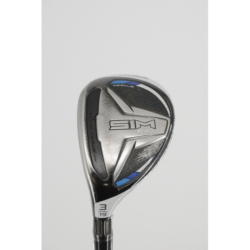 Lefty TaylorMade SIM Max 3 Hybrid S Flex 40.5″