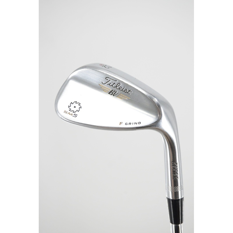Titleist Vokey SM5 Tour Chrome 52 Degree Wedge Wedge Flex 35.25″