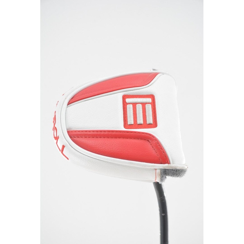 Evnroll Red and White Mallet Putter Headcover