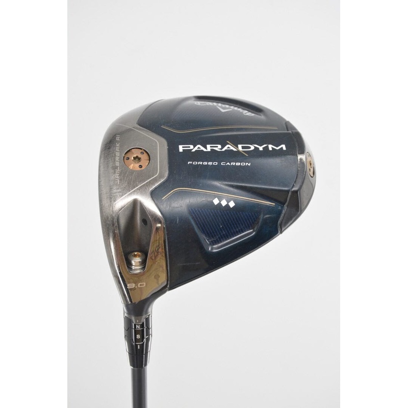 Lefty Callaway Paradym Triple Diamond 9 Degree Driver S Flex 45.5″