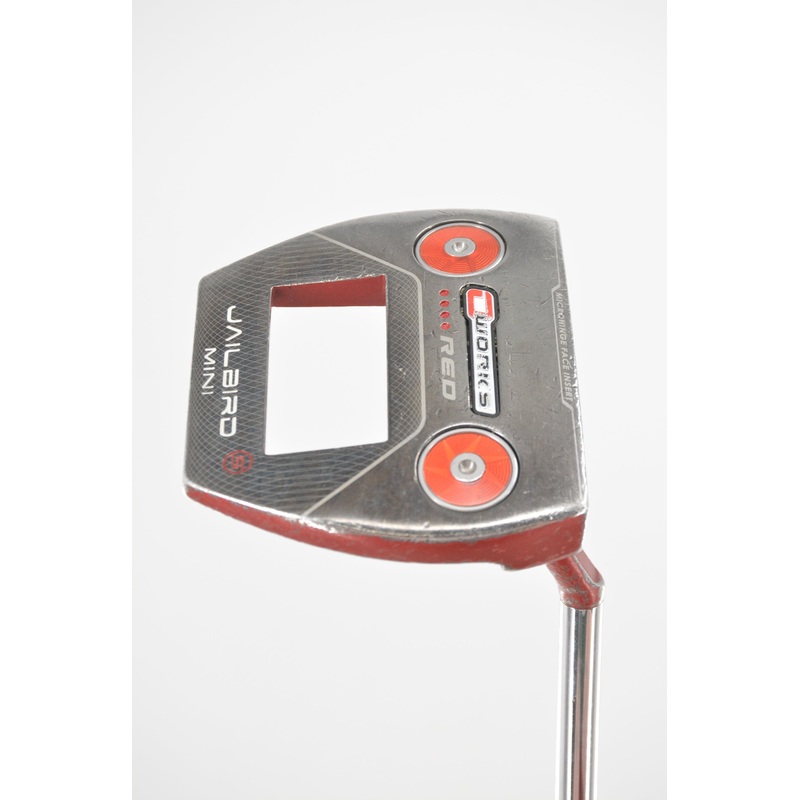 Odyssey O-Works Red LE Jailbird Mini Putter 34″