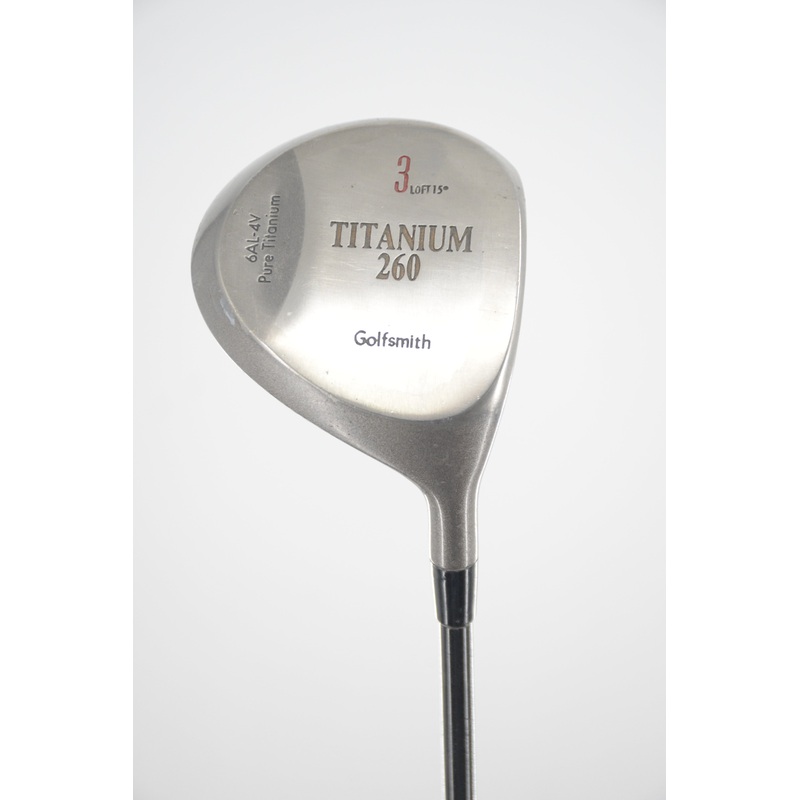 Golfsmith Titanium 260 3 Wood R Flex 42.75″