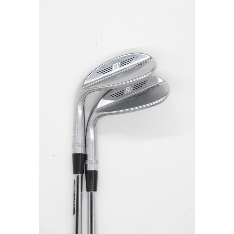 Lefty Titleist Vokey SM8 Brushed Steel 54 & 58 Degree Wedge Set S Flex