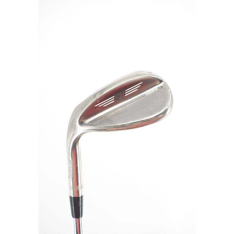 Lefty Titleist Vokey SM9 Brushed Steel 58 Degree Wedge Wedge Flex 34.75″